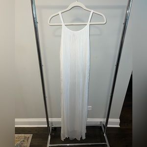 Flowy white dress
